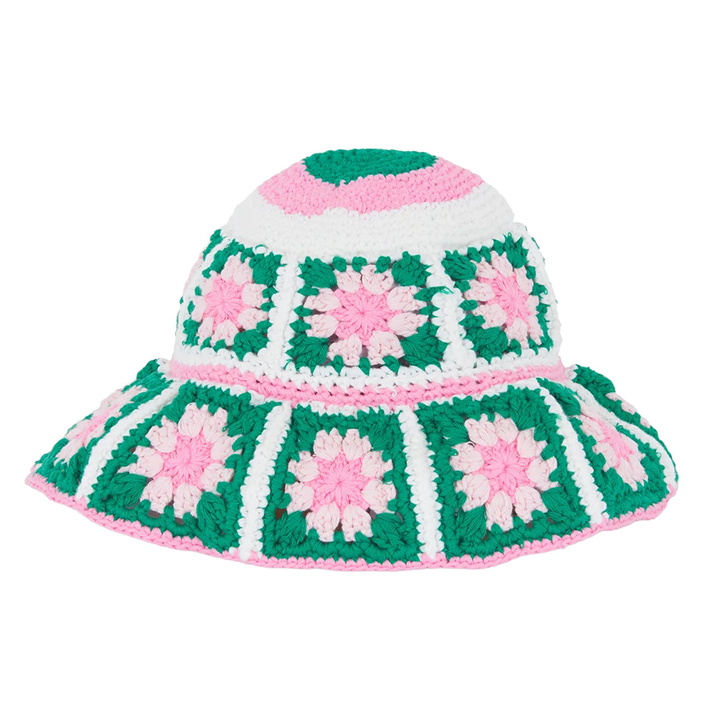 Bonton Child Nochet Hat Candy Pink
