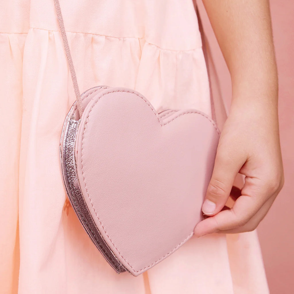 Bonton Child Cœur Mini Bag Copper Pink