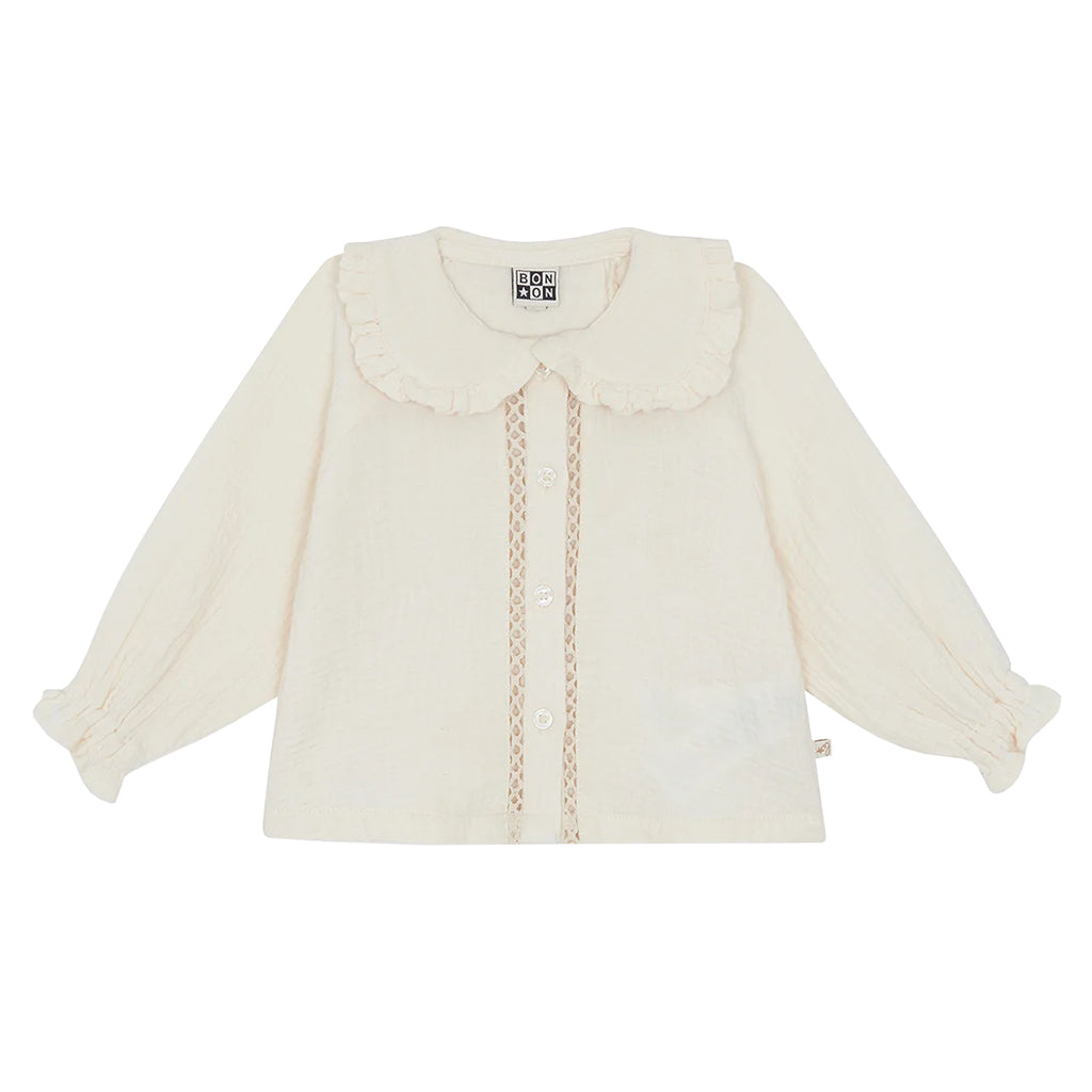 Bonton Baby Figue Blouse Milk Cream