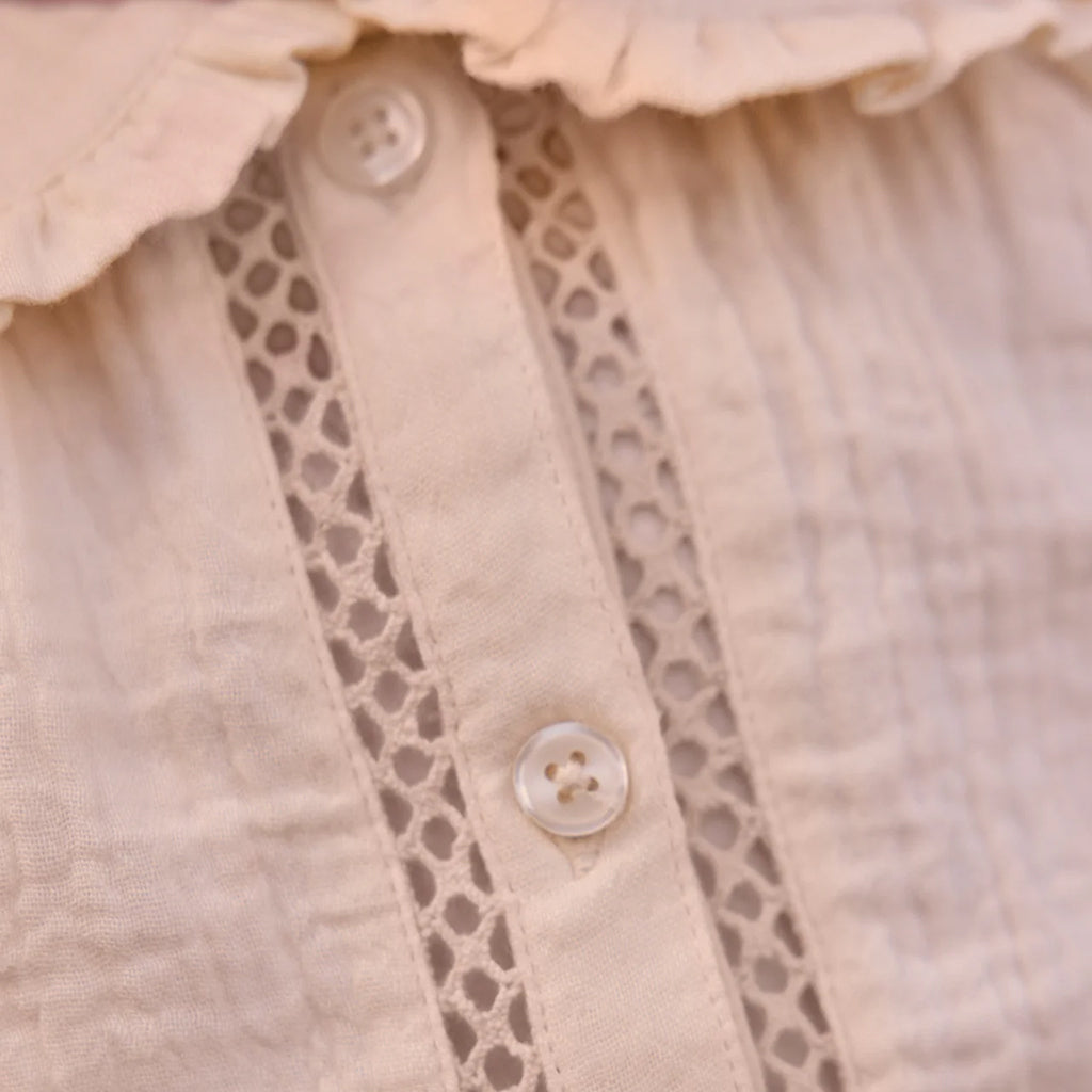 Bonton Baby Figue Blouse Milk Cream