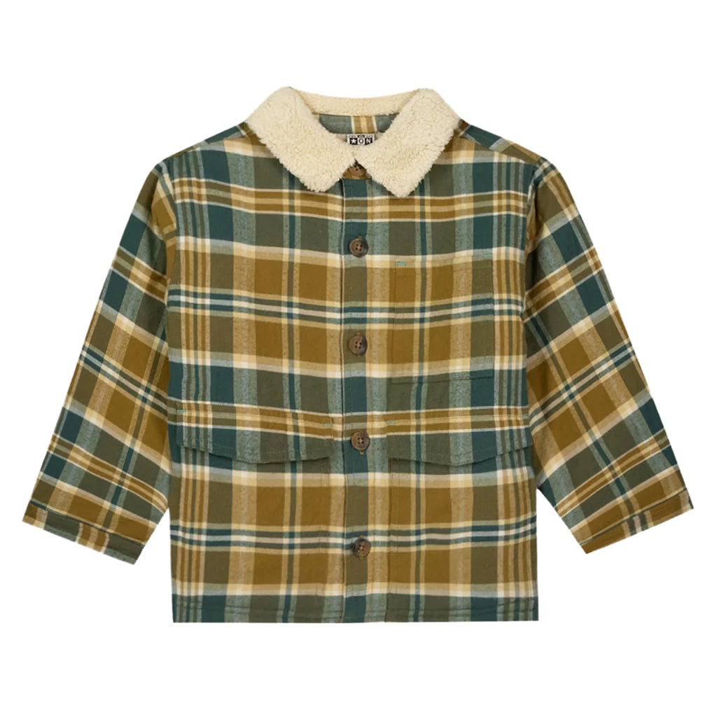 Bonton Baby Pacha Shirt Outlander Check Green
