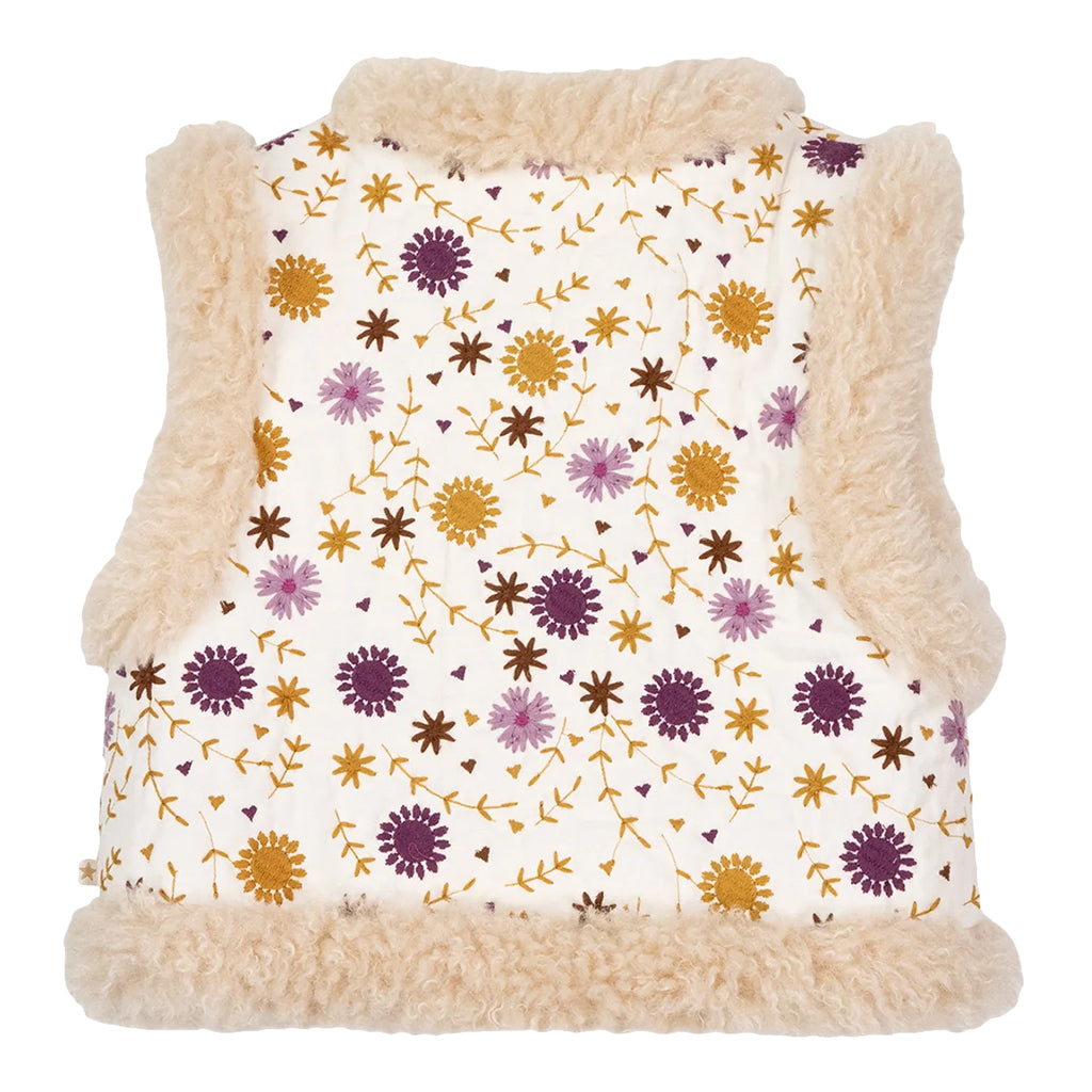 Bonton Child Maya Vest Milk Cream