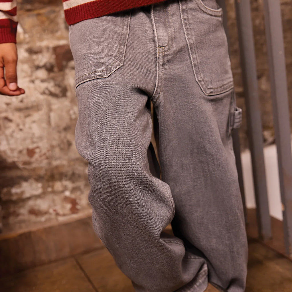 Bonton Child Pollen Pants Denim Grey