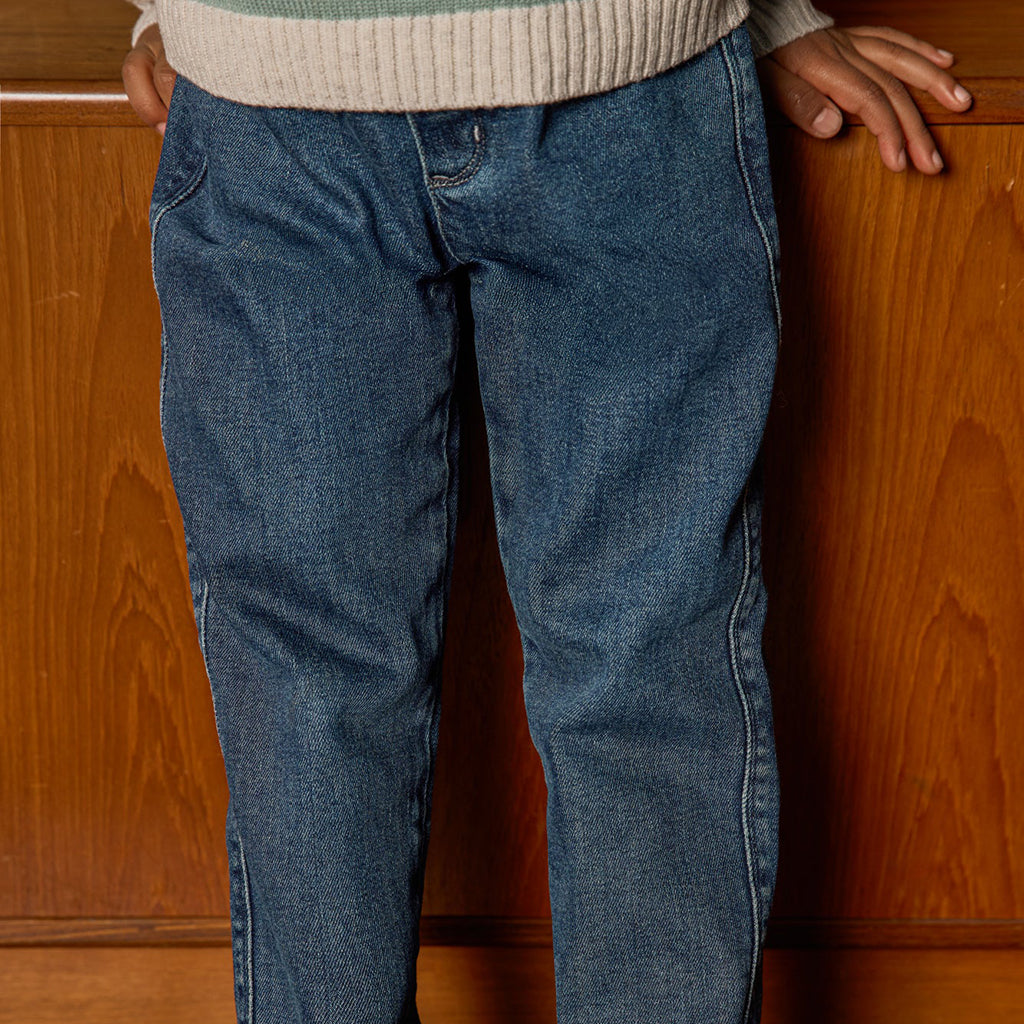 Bonton Child Fracas Pants Denim Malaga Blue