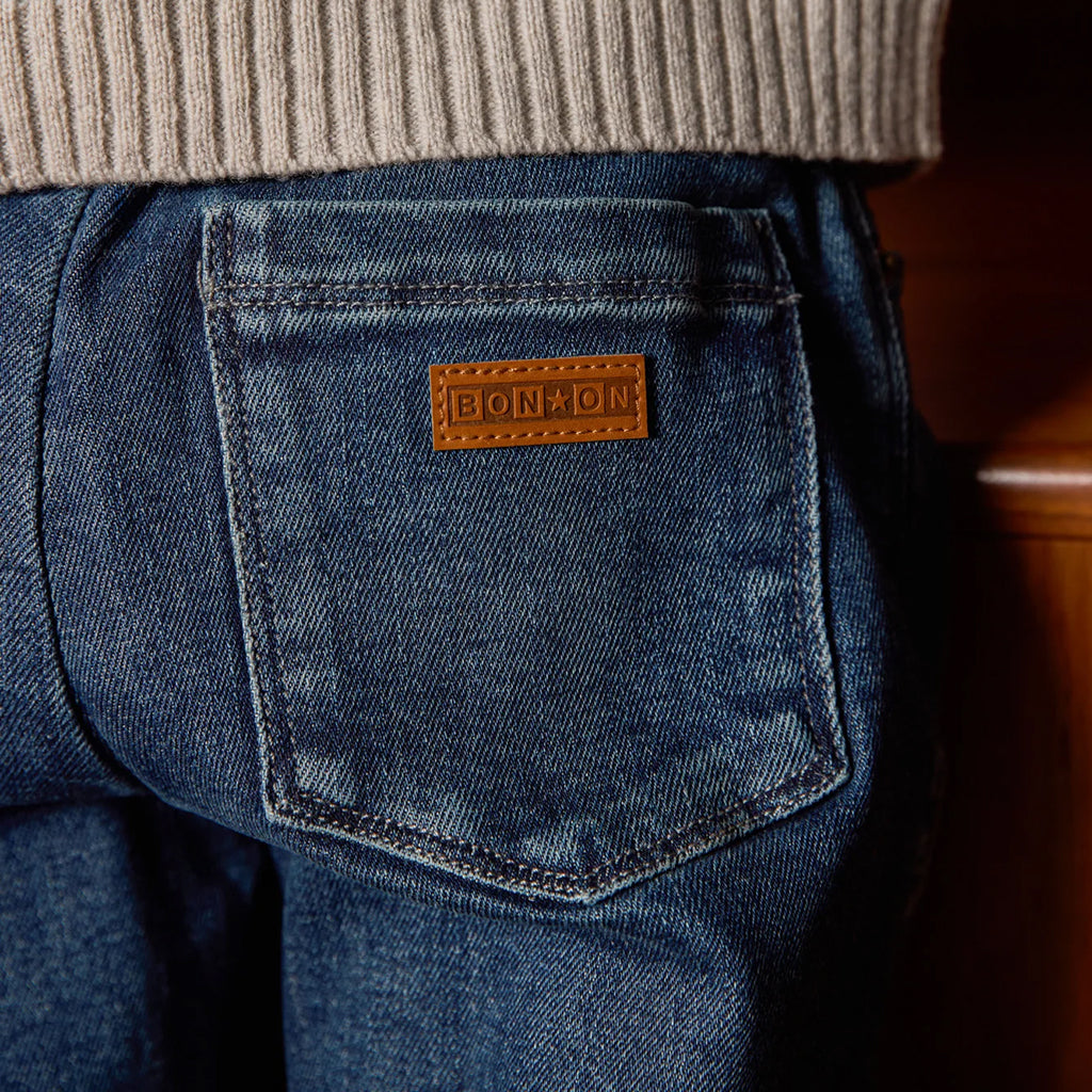 Bonton Child Fracas Pants Denim Malaga Blue