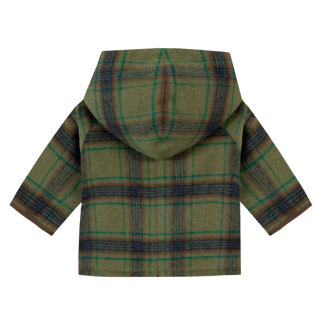 Bonton Baby Camion Jacket Sunday Green Plaid