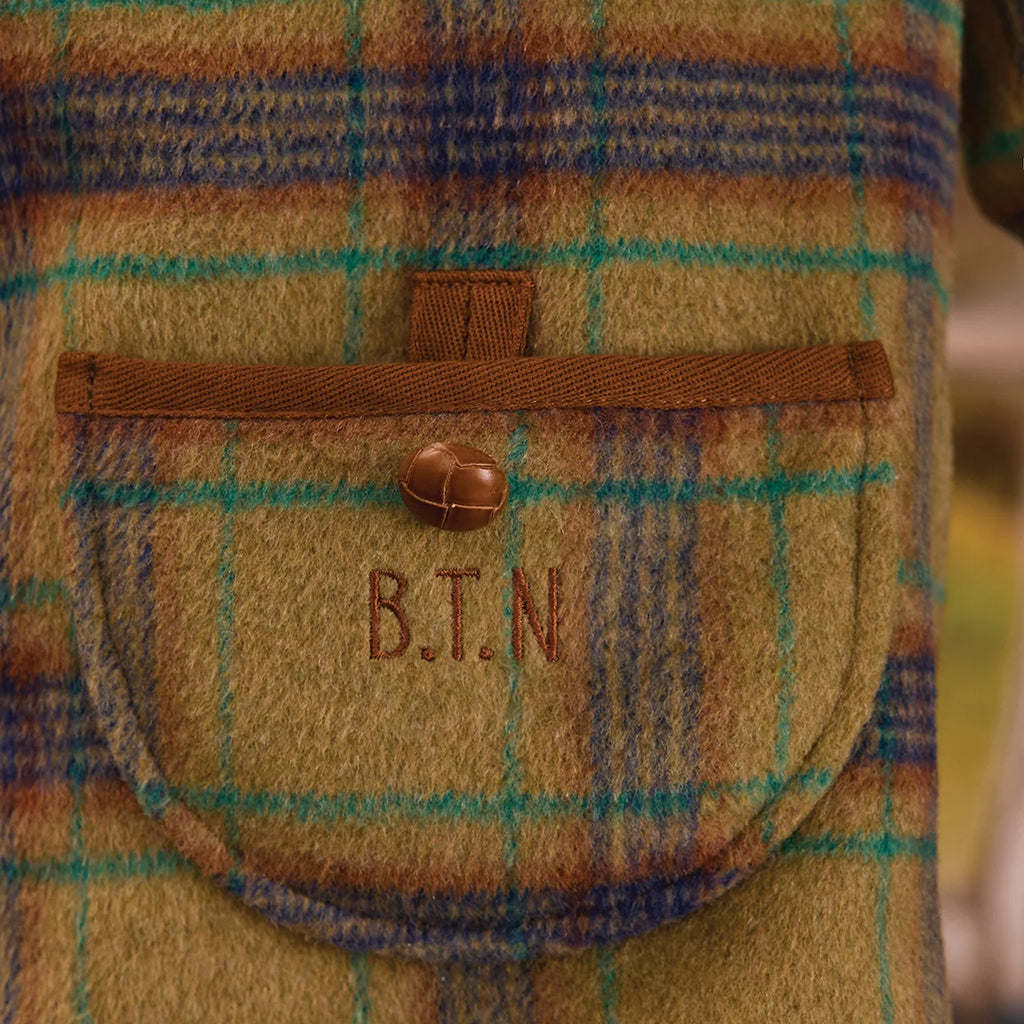 Bonton Baby Camion Jacket Sunday Green Plaid