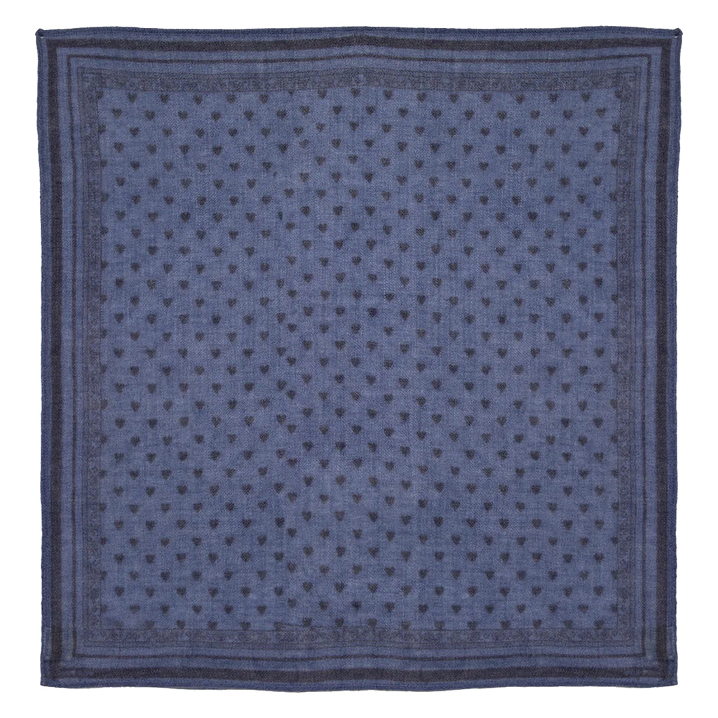 Bonton Child Love Scarf Blue Sea