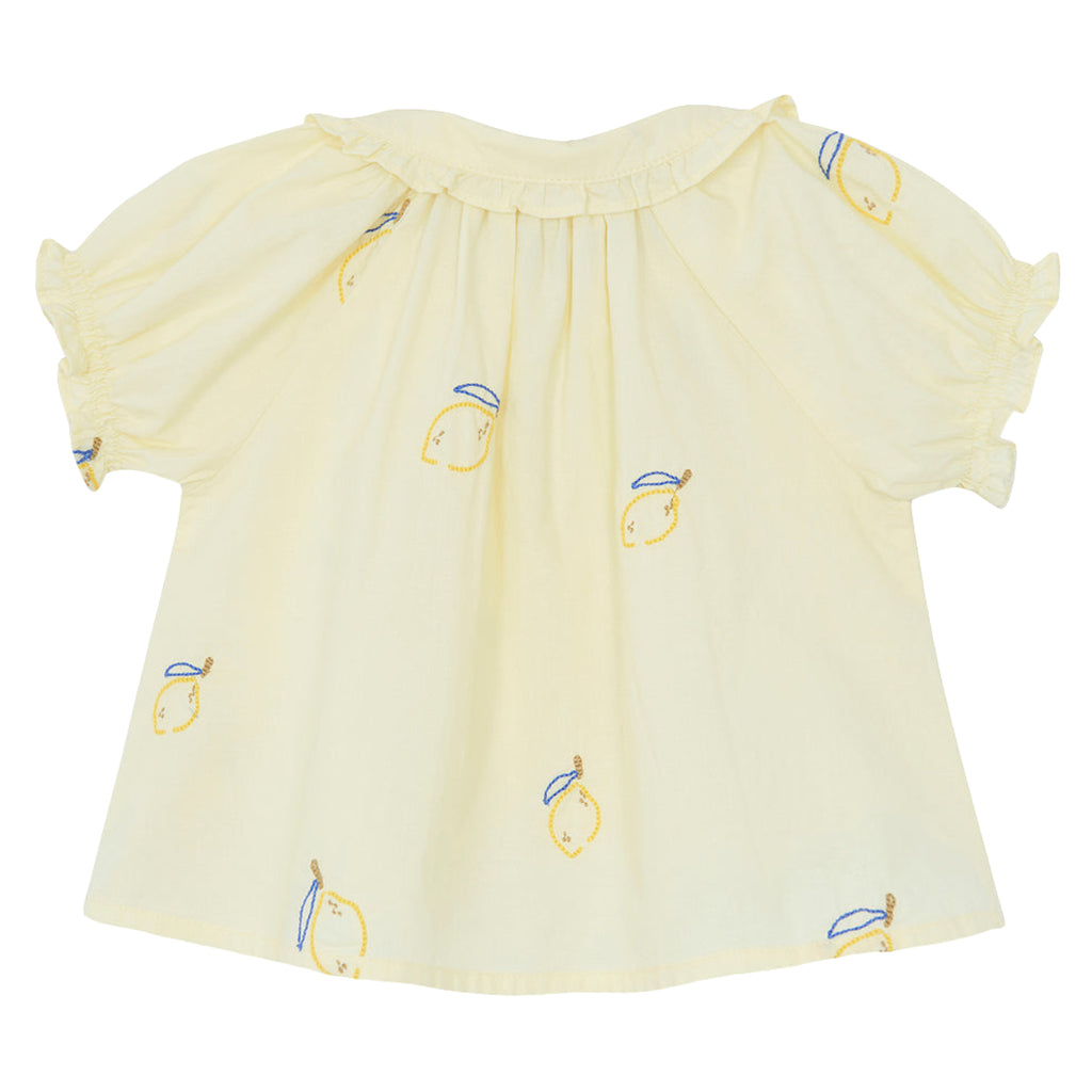 Bonton Baby Girl Aria Blouse Limoncello Yellow