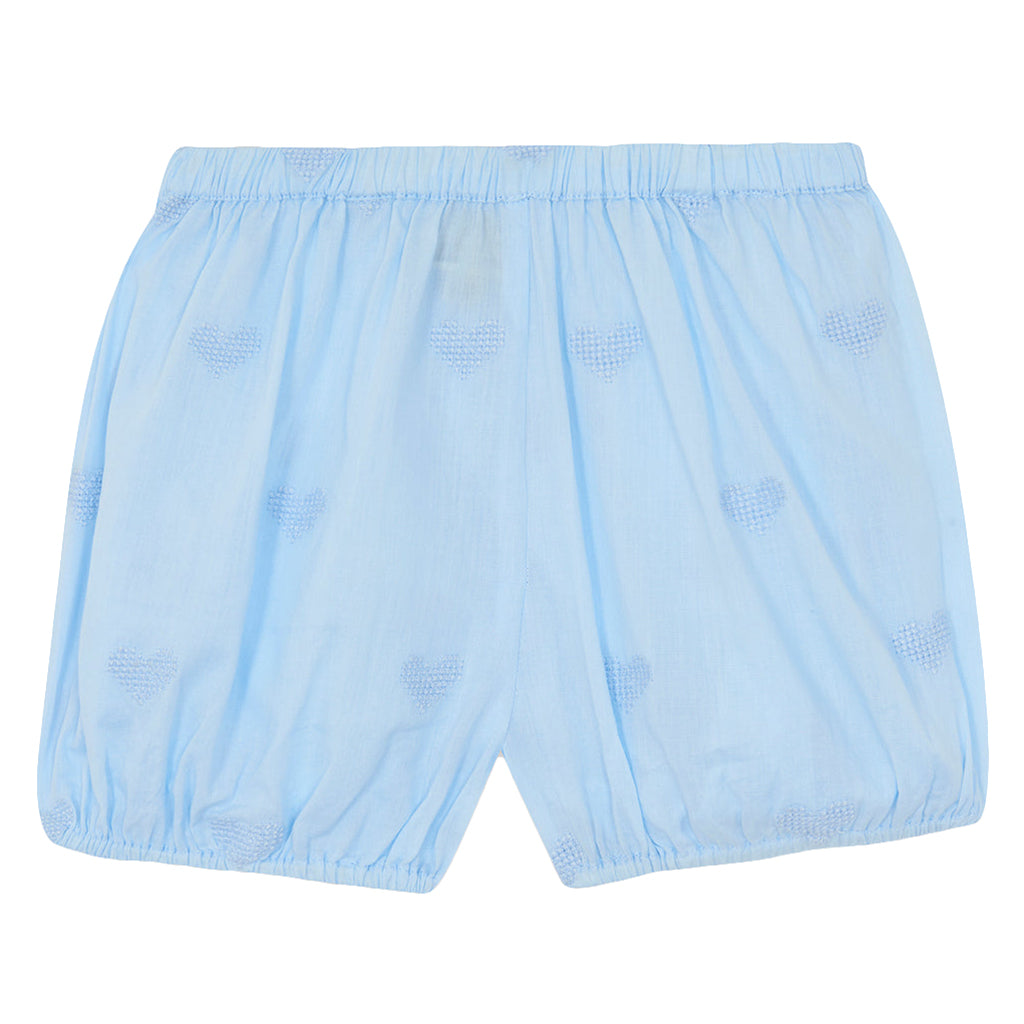 Bonton Baby Girl Bombe Shorts Aqua Blue