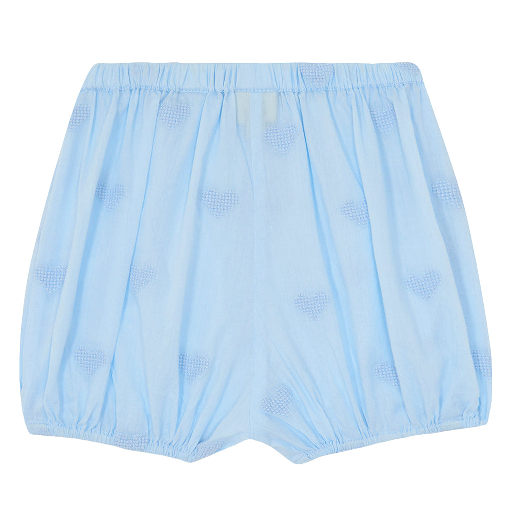 Bonton Baby Girl Bombe Shorts Aqua Blue