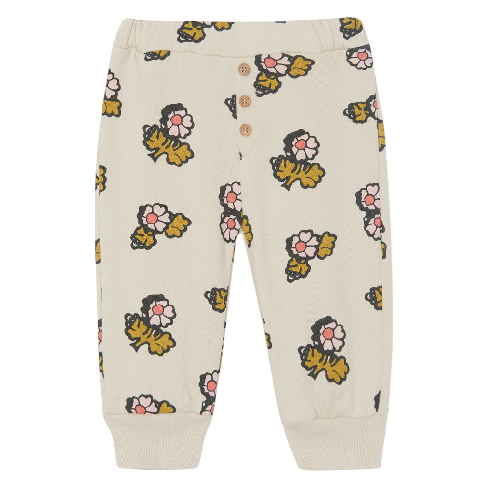 Bonton Baby Legere Faroe Pants Sheep Cream Floral Print