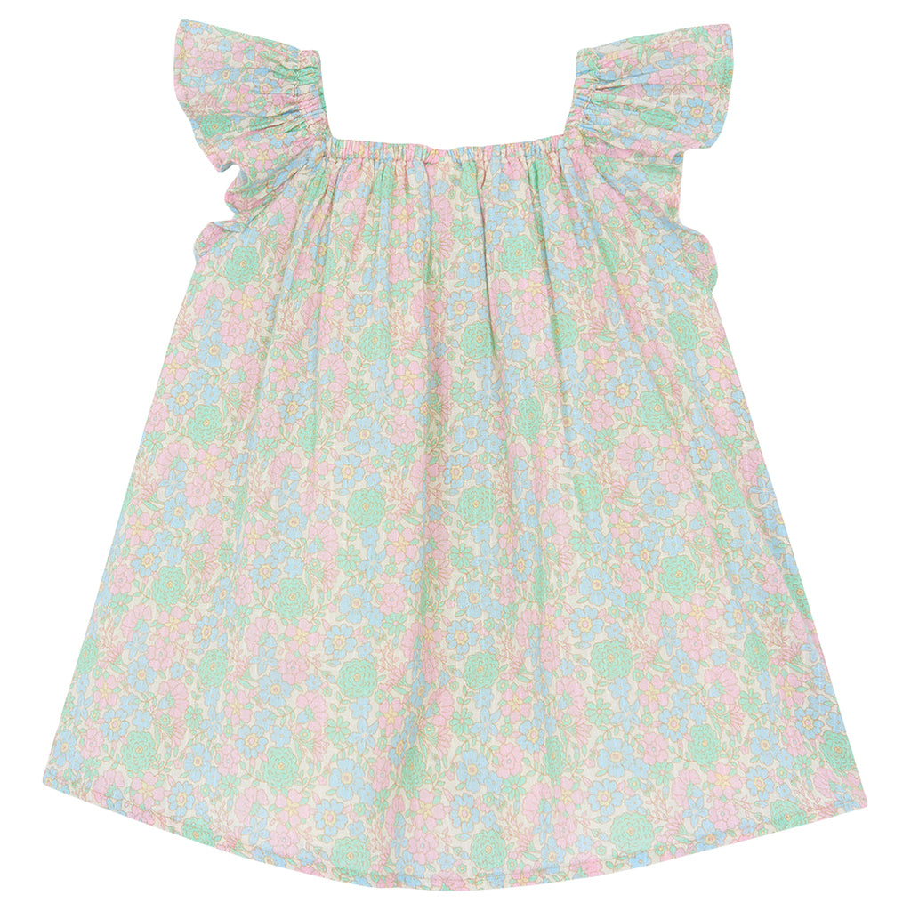 Bonton Baby Girl Louise Dress Multicolour Vintage Floral