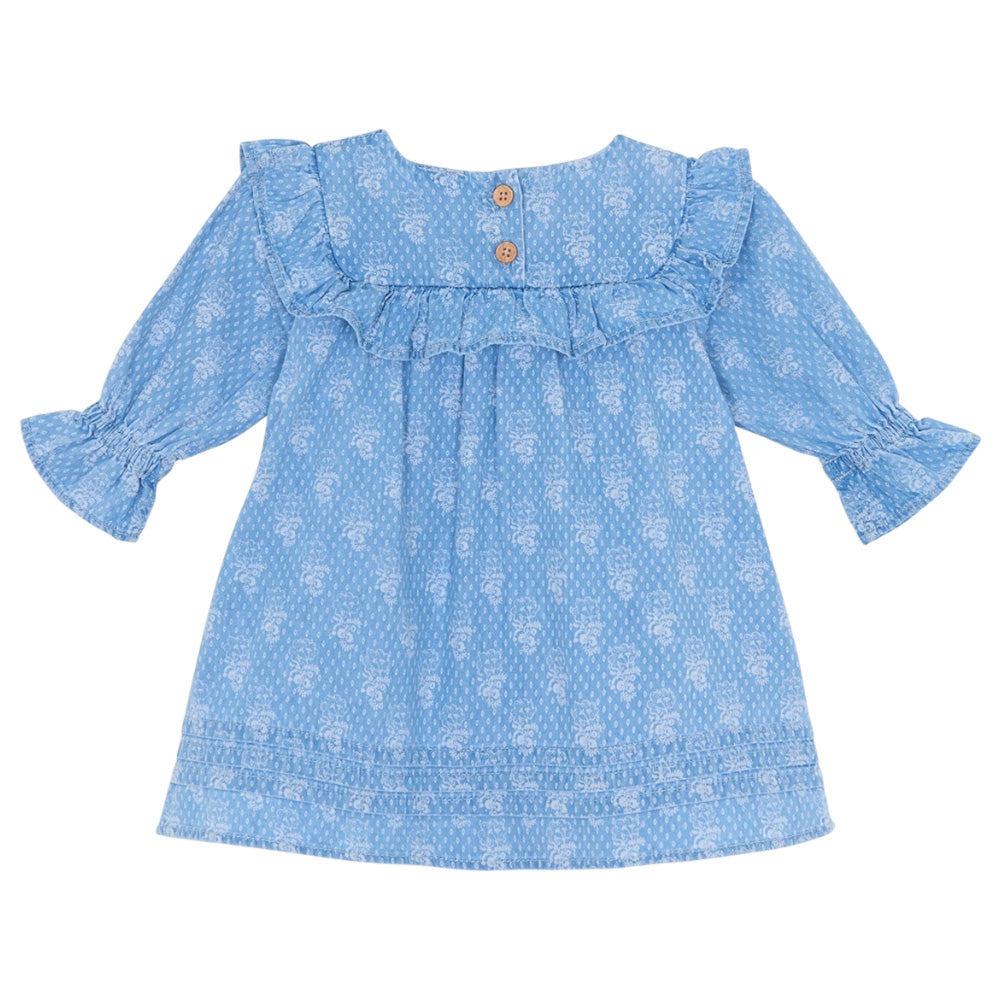 Bonton Baby Maggie Dress Vintage Blue