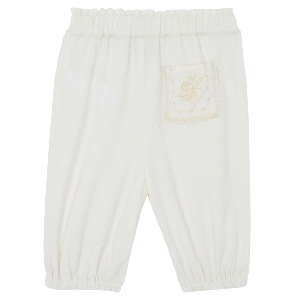 Bonton Baby Miscotte Pants Ecru Cream