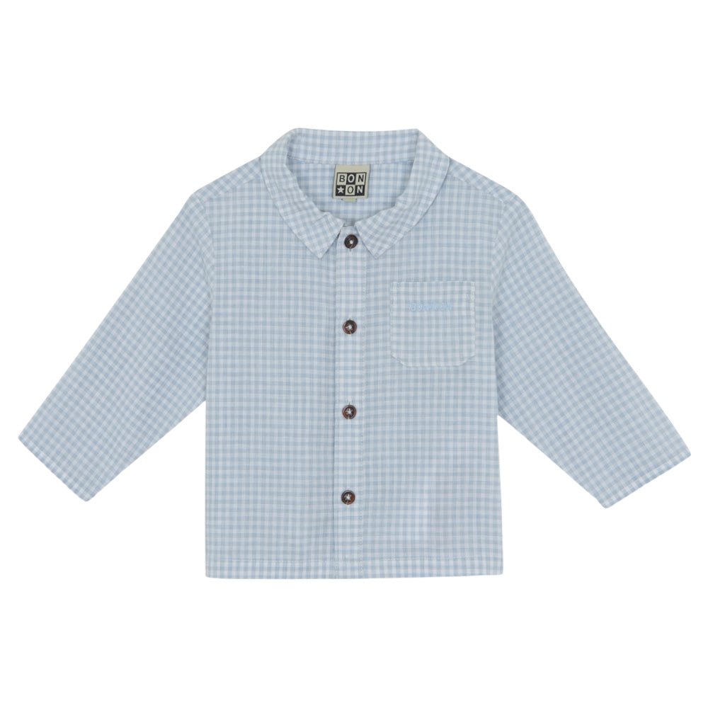 Bonton Baby Pan Shirt Ecru Cream