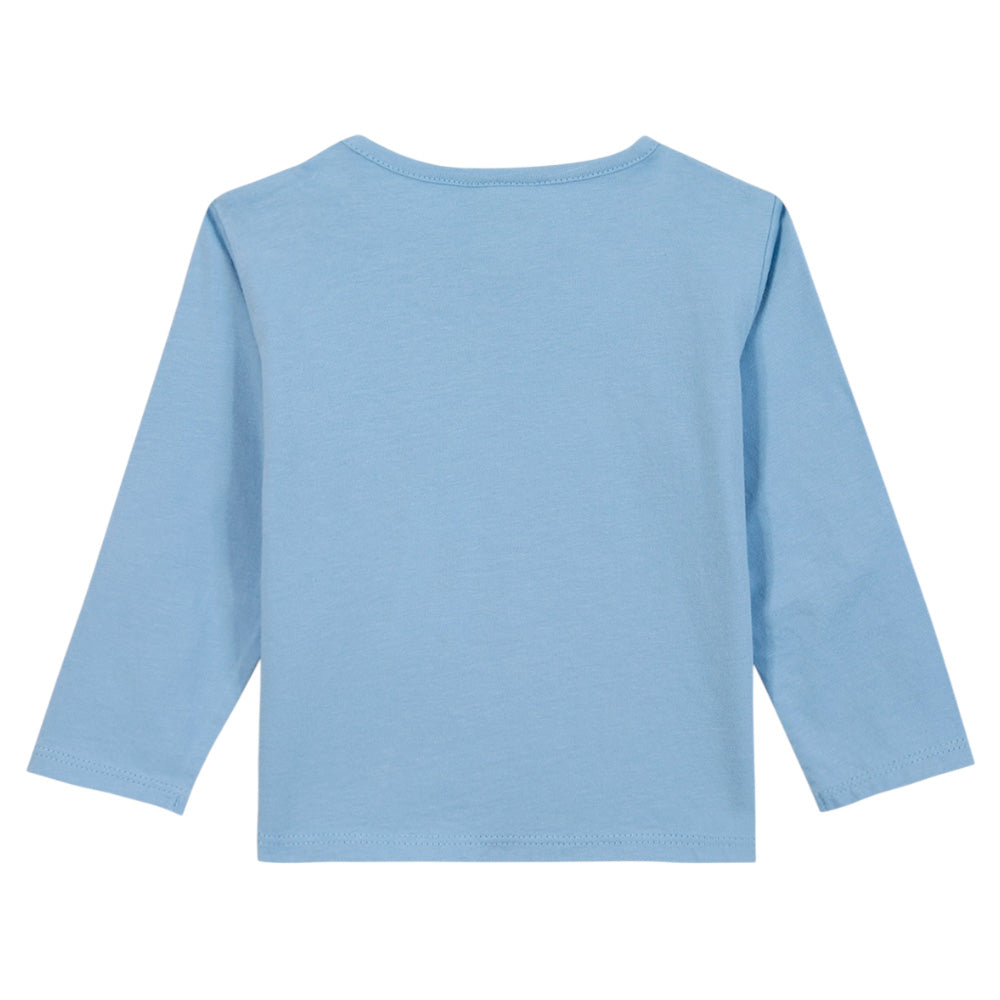 Bonton Baby Taxi Life T-shirt Frosted Blue