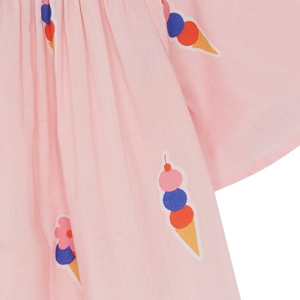 Bonton Child Girl Elisha Blouse Gelato Pink Print