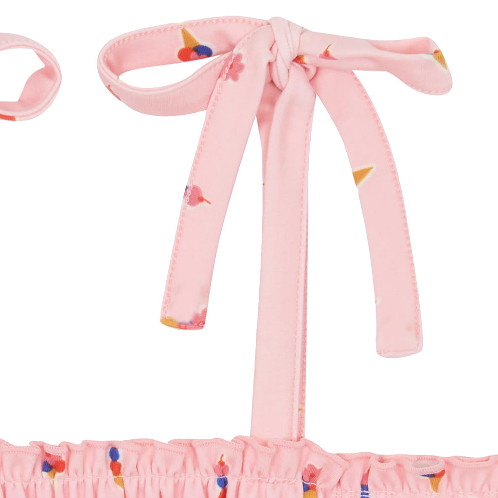 Bonton Child Girl Lagoon Swimsuit Gelato Pink Print Two Piece Bikini