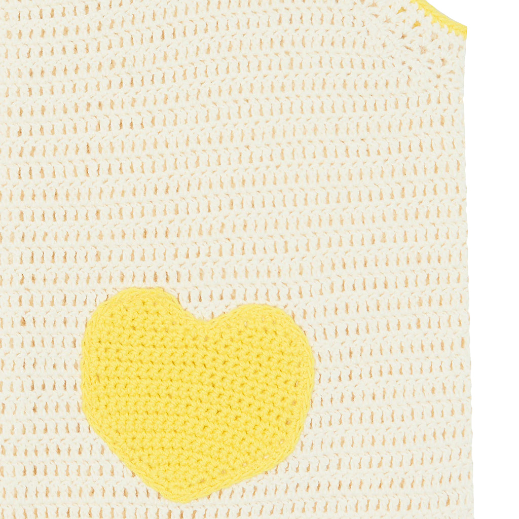 Bonton Child Girl Lanzarote Crochet Blouse Ecru Cream