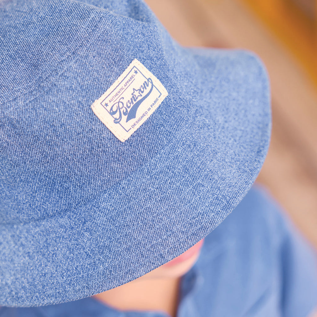 Bonton Child Bob Le Bob Hat Light Chambray Blue