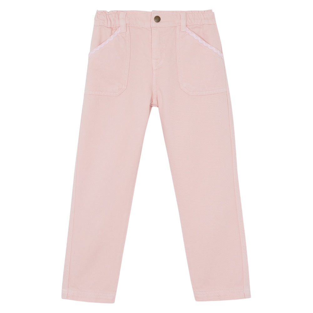 Bonton Child Lino Pants Rose Blossom Pink