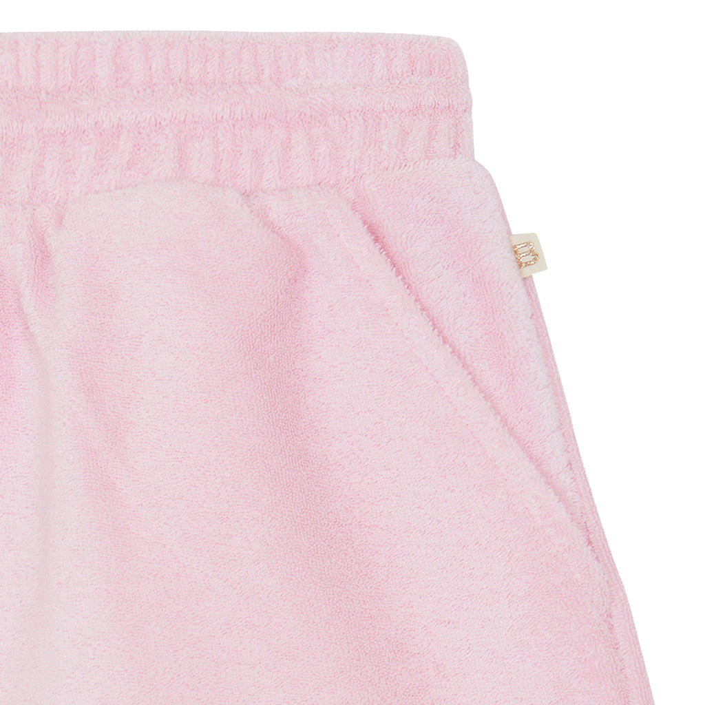 Bonton Child Girl Livi Terrycloth Shorts Rose Bubble Pink