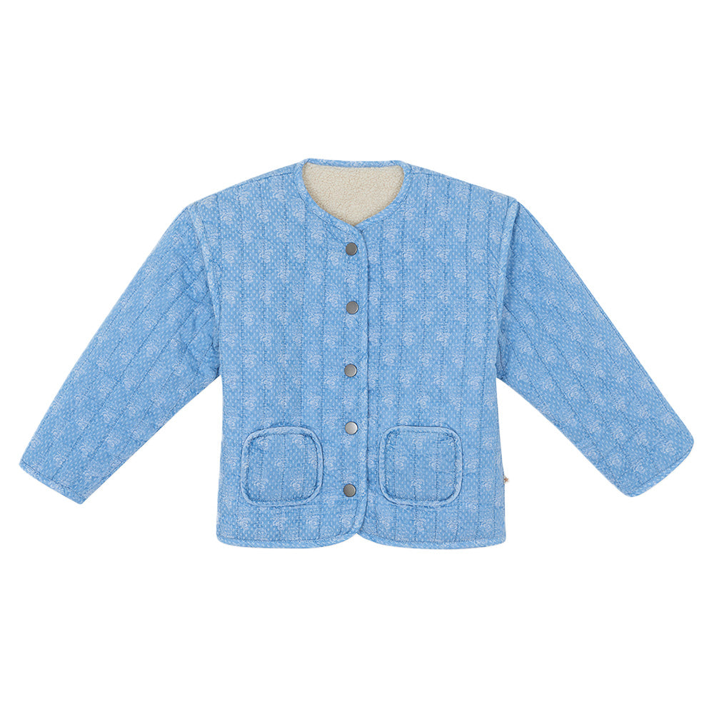 Bonton Child Louane Jacket Vintage Blue