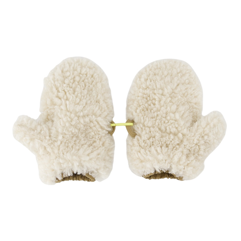 Bonton Child Moon Mittens Sheep Cream
