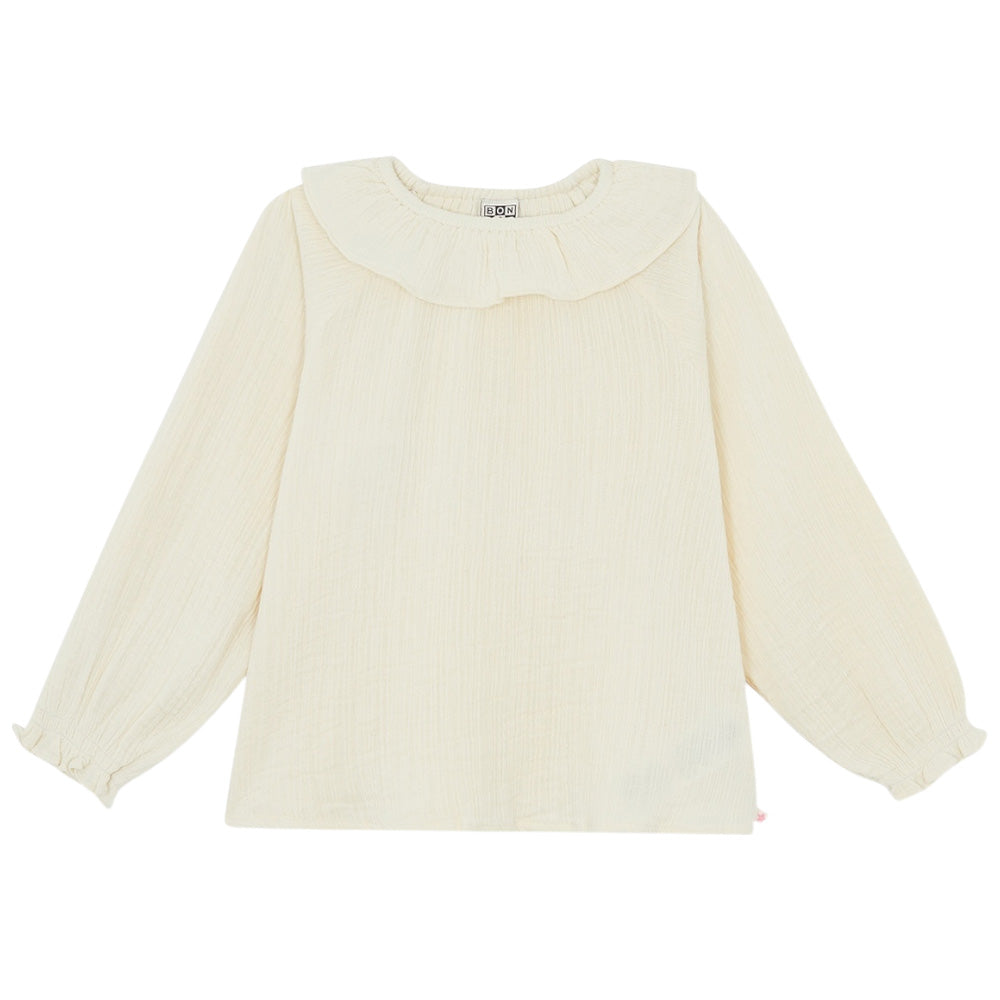 Bonton Child Solange Blouse Ecru Cream