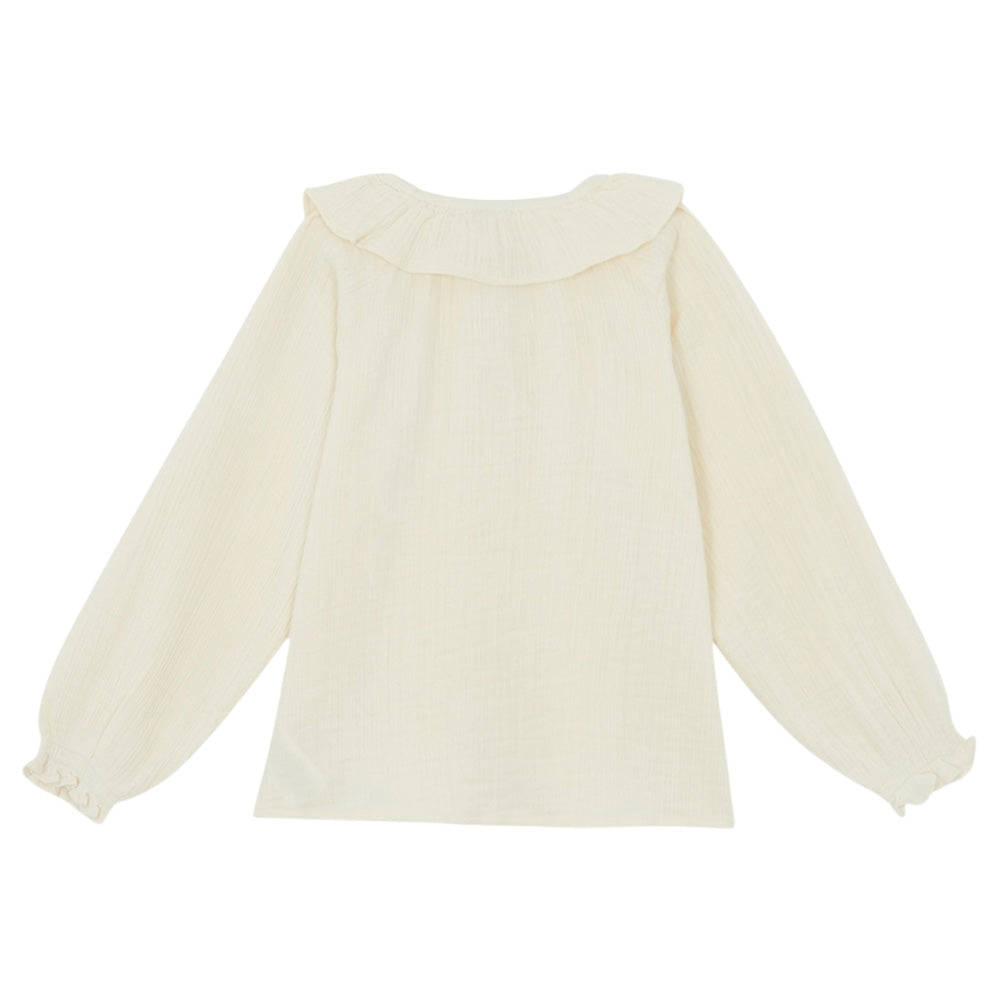 Bonton Child Solange Blouse Ecru Cream