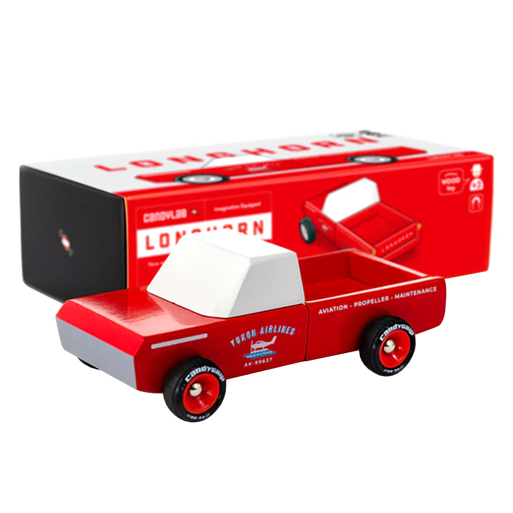 Candylab Car Americana Longhorn Red