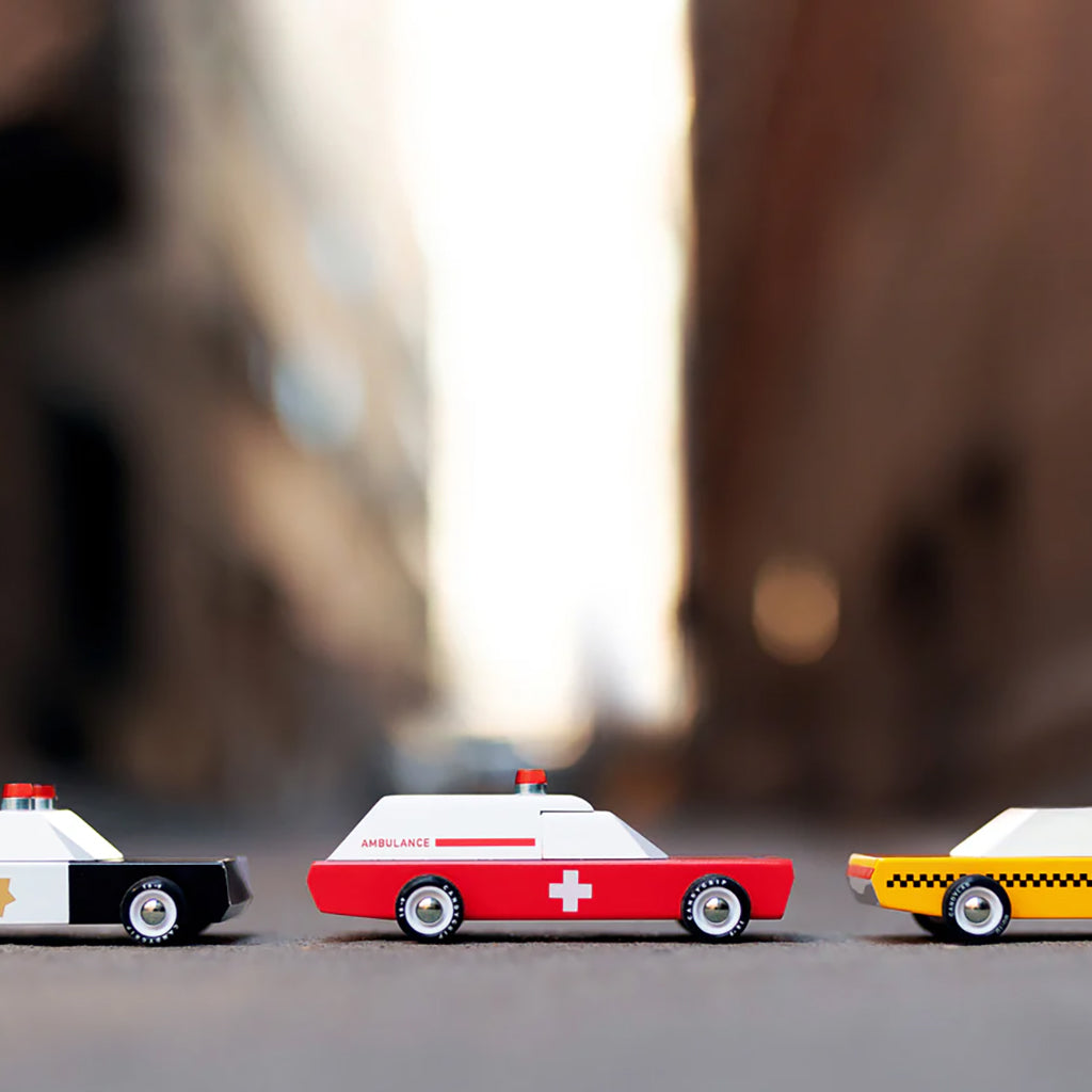 Candylab Car Americana Ambulance Wagon