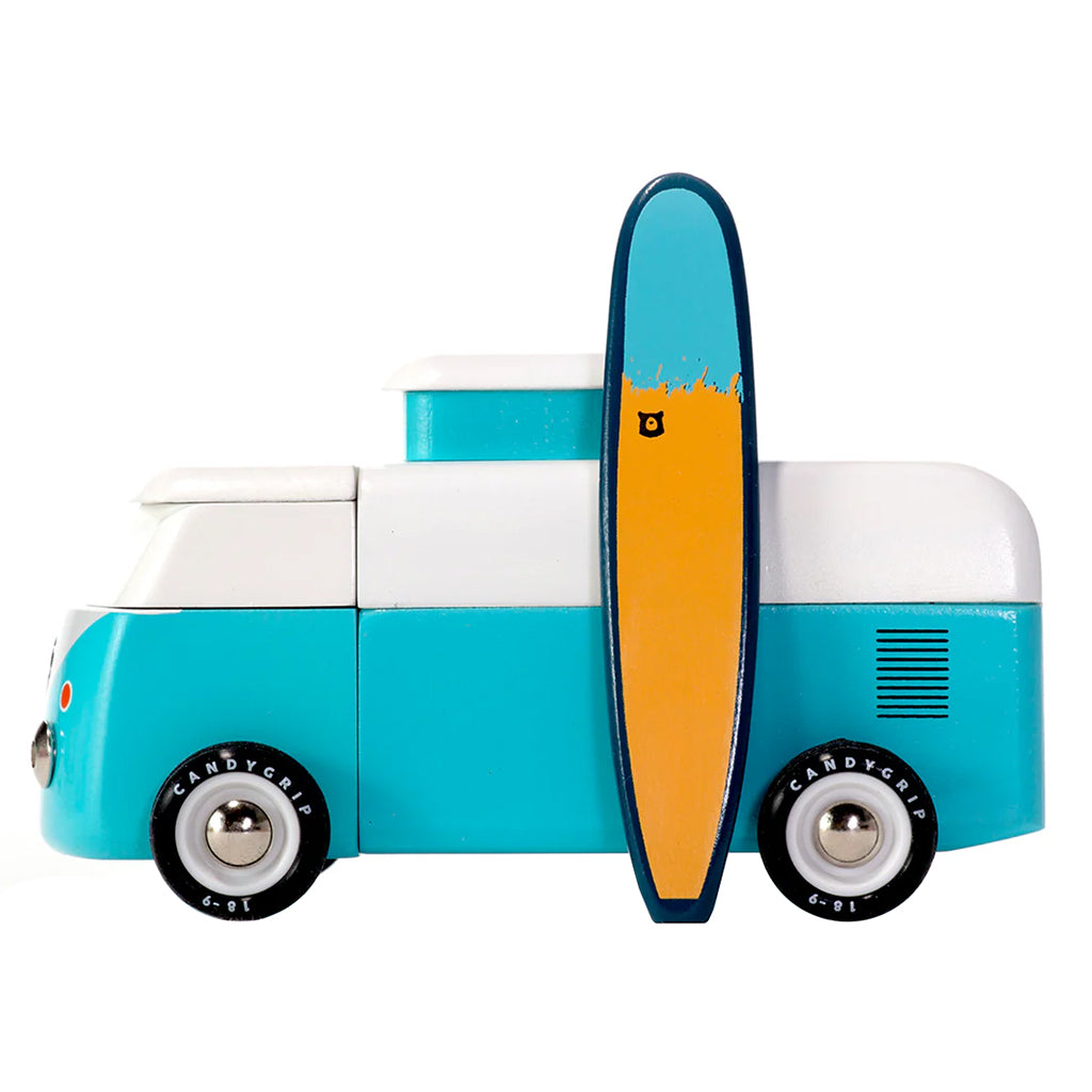 Candylab Car Americana VW Beach Bus Ocean Blue