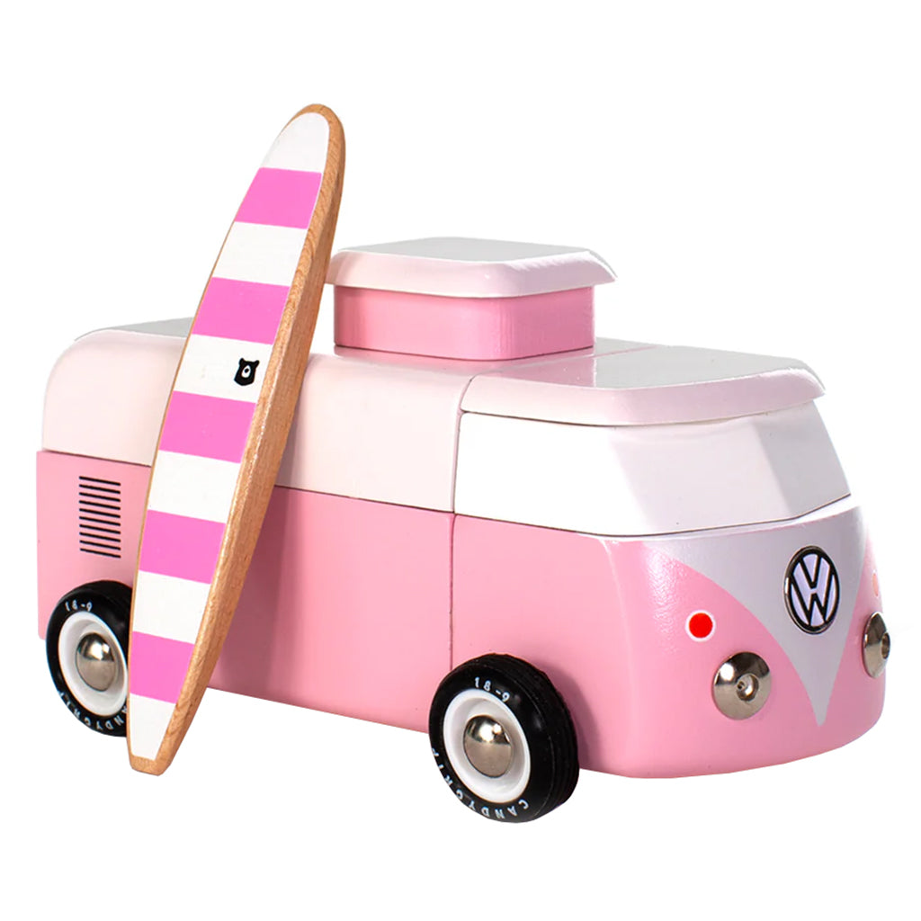 Candylab Car Americana VW Beach Bus Pink