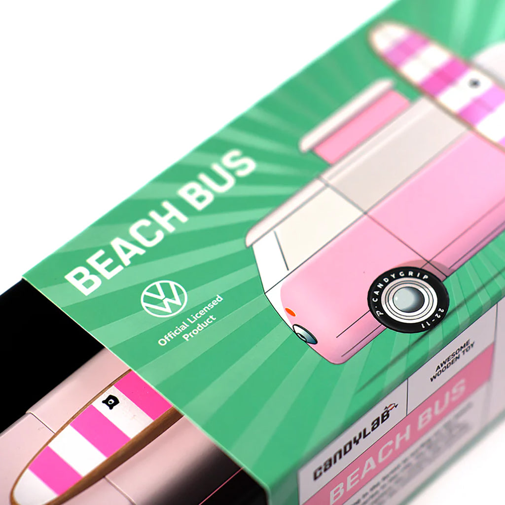 Candylab Car Americana VW Beach Bus Pink