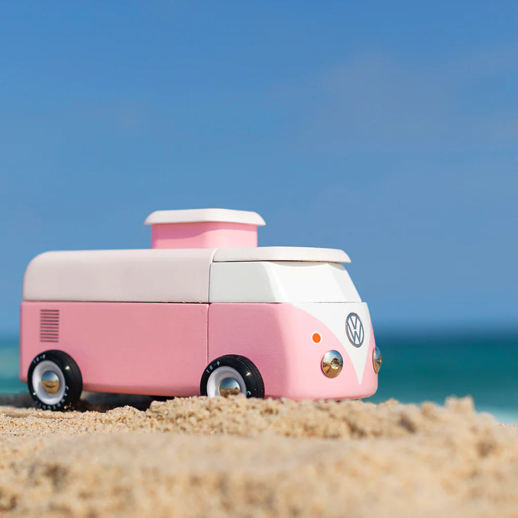 Candylab Car Americana VW Beach Bus Pink