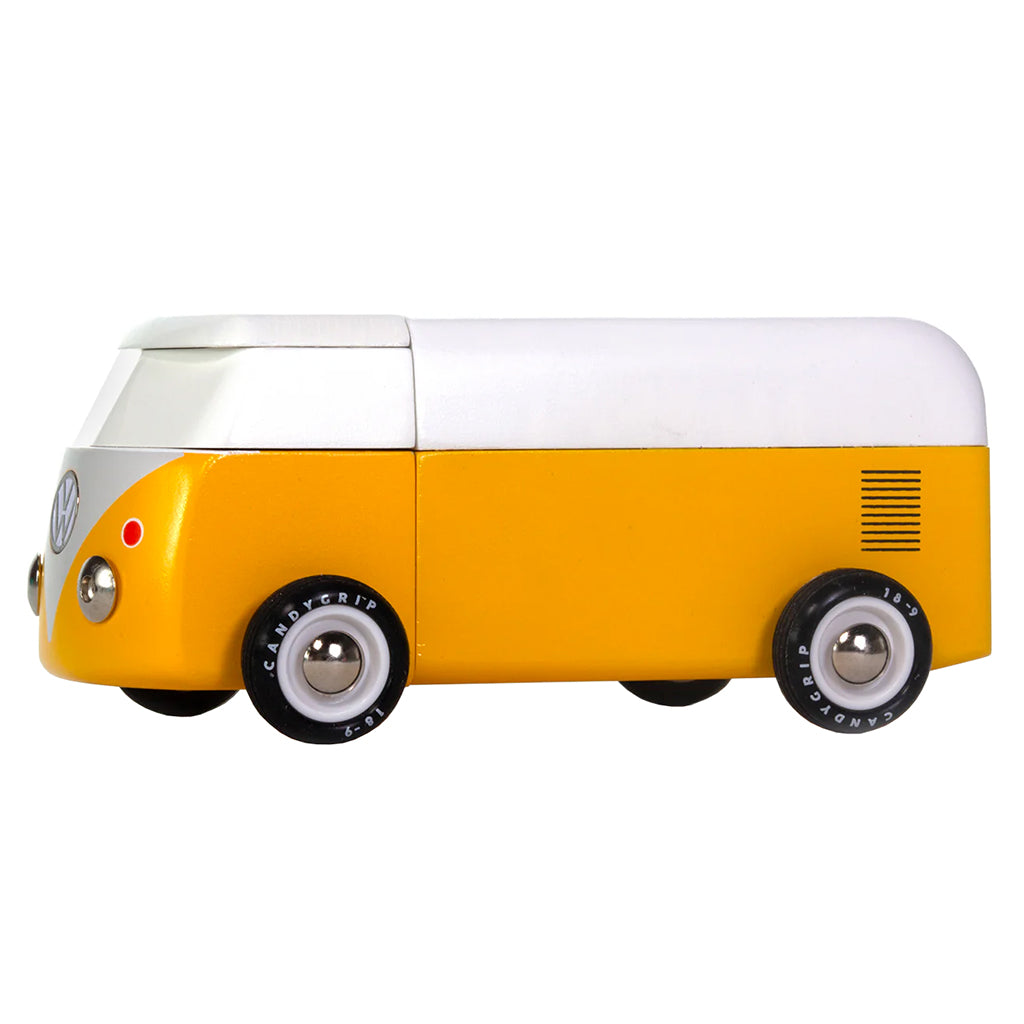 Candylab Car Americana VW Beach Bus Sunset Yellow