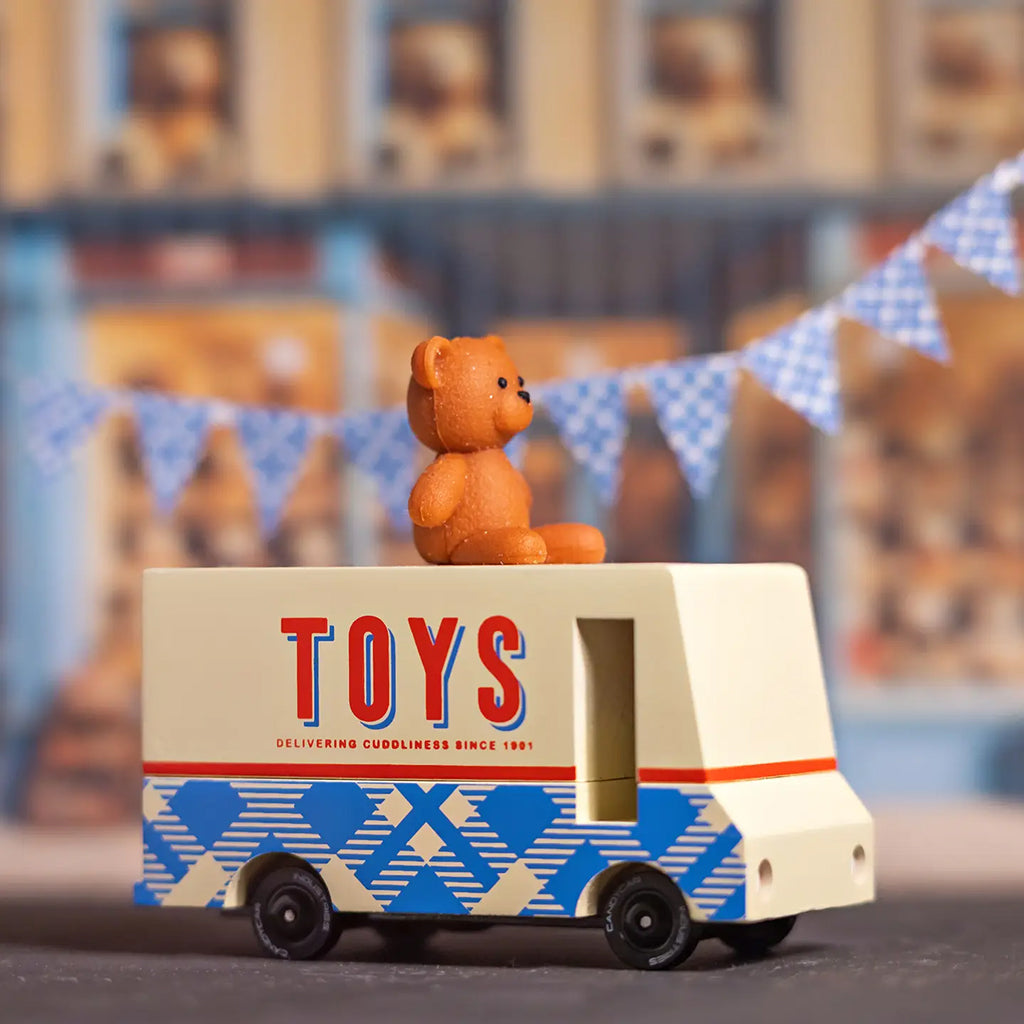 Candylab Car Teddy Bear Van