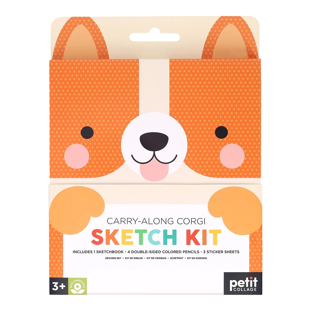 Carry-Along Corgi Sketch Kit