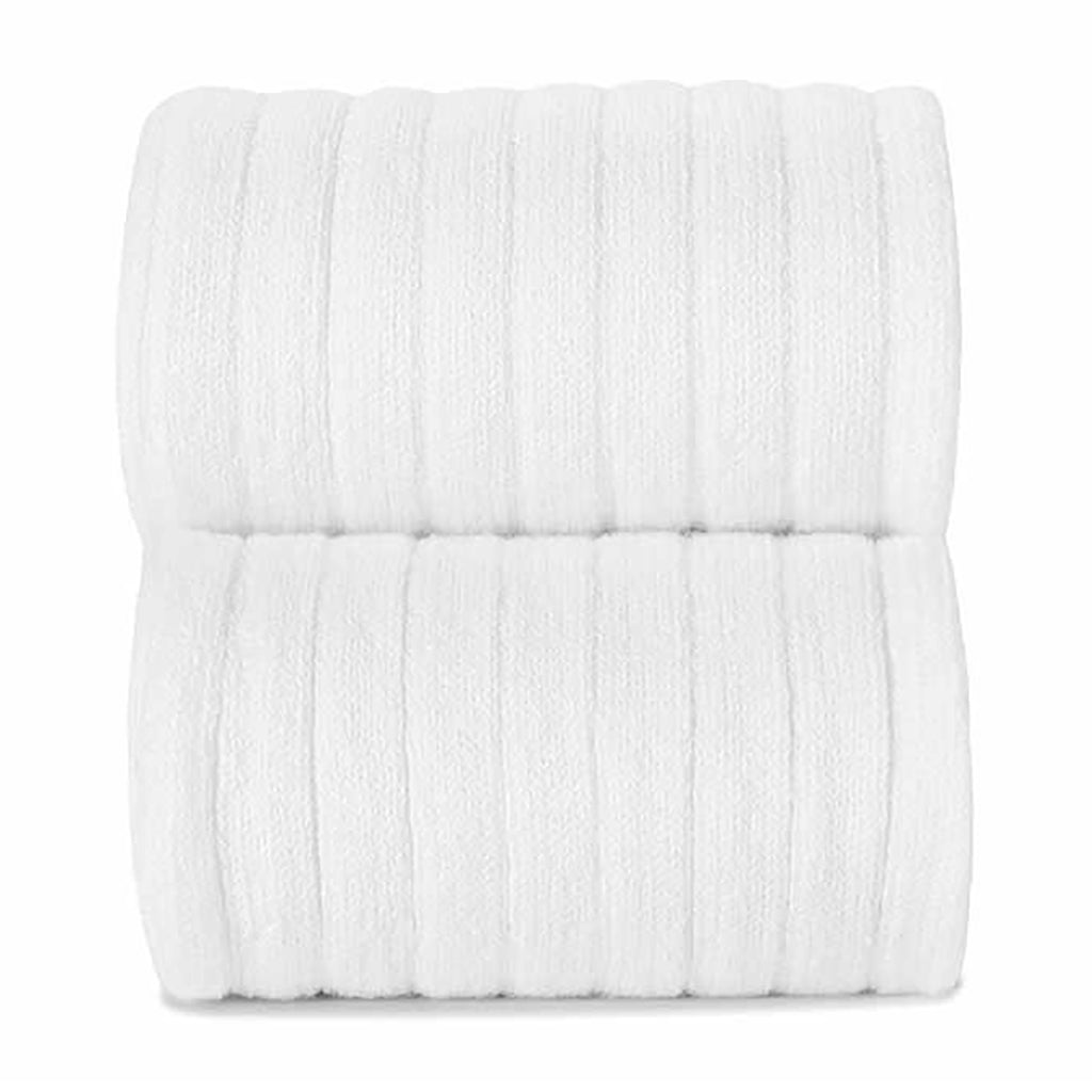 Condor Baby And Child Basic Rib Short Socks White