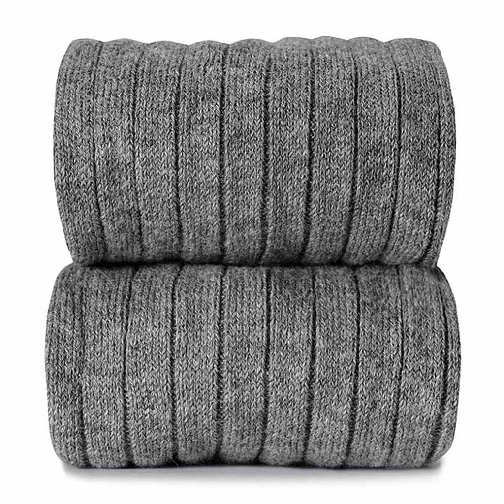 Condor Baby And Child Basic Rib Short Socks Light Grey