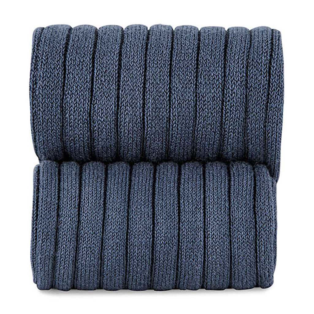 Condor Baby And Child Basic Rib Short Socks Lapislazuli Blue