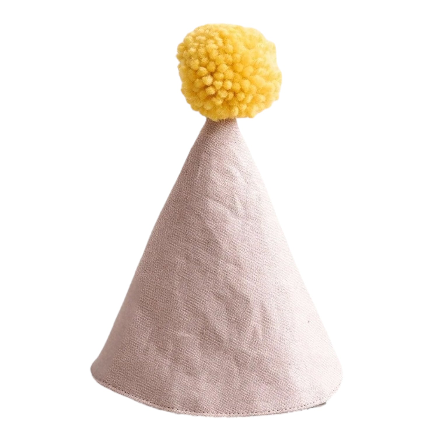 Confetti Mill Linen Birthday Hat Dusty Pink