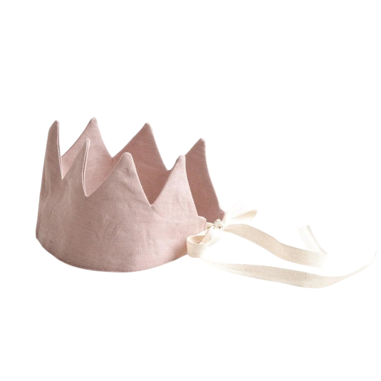 Confetti Mill Linen Crown Dusty Pink