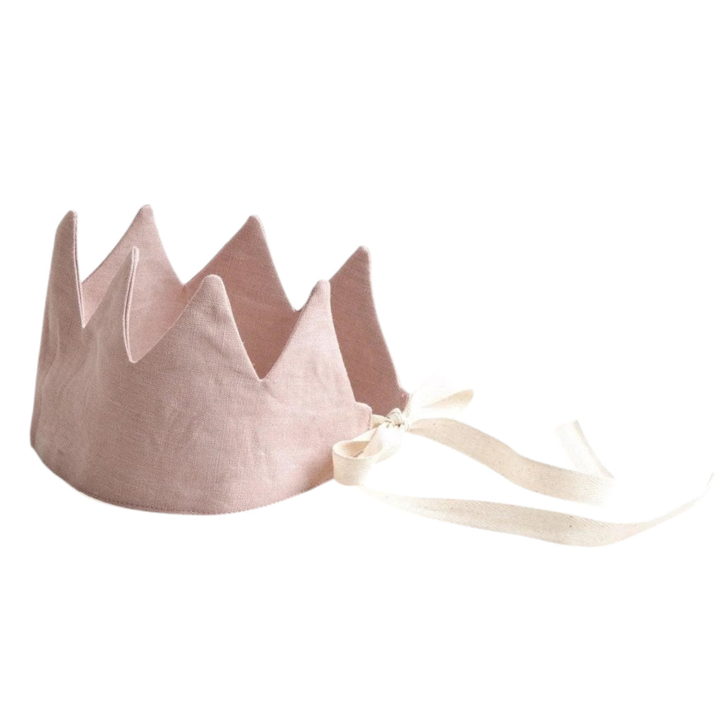Confetti Mill Linen Crown Dusty Pink