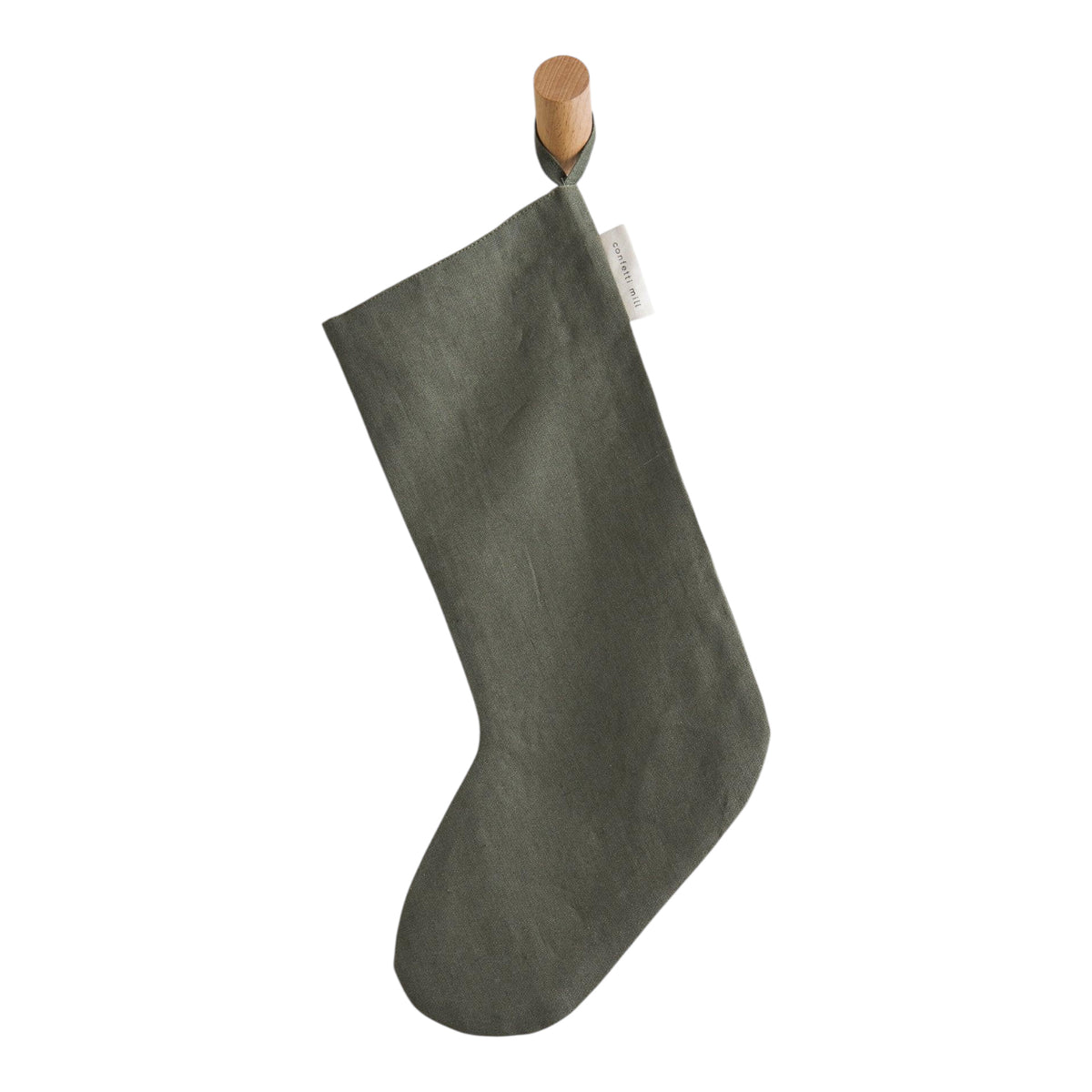 Confetti Mill Christmas Stockings Forest Green