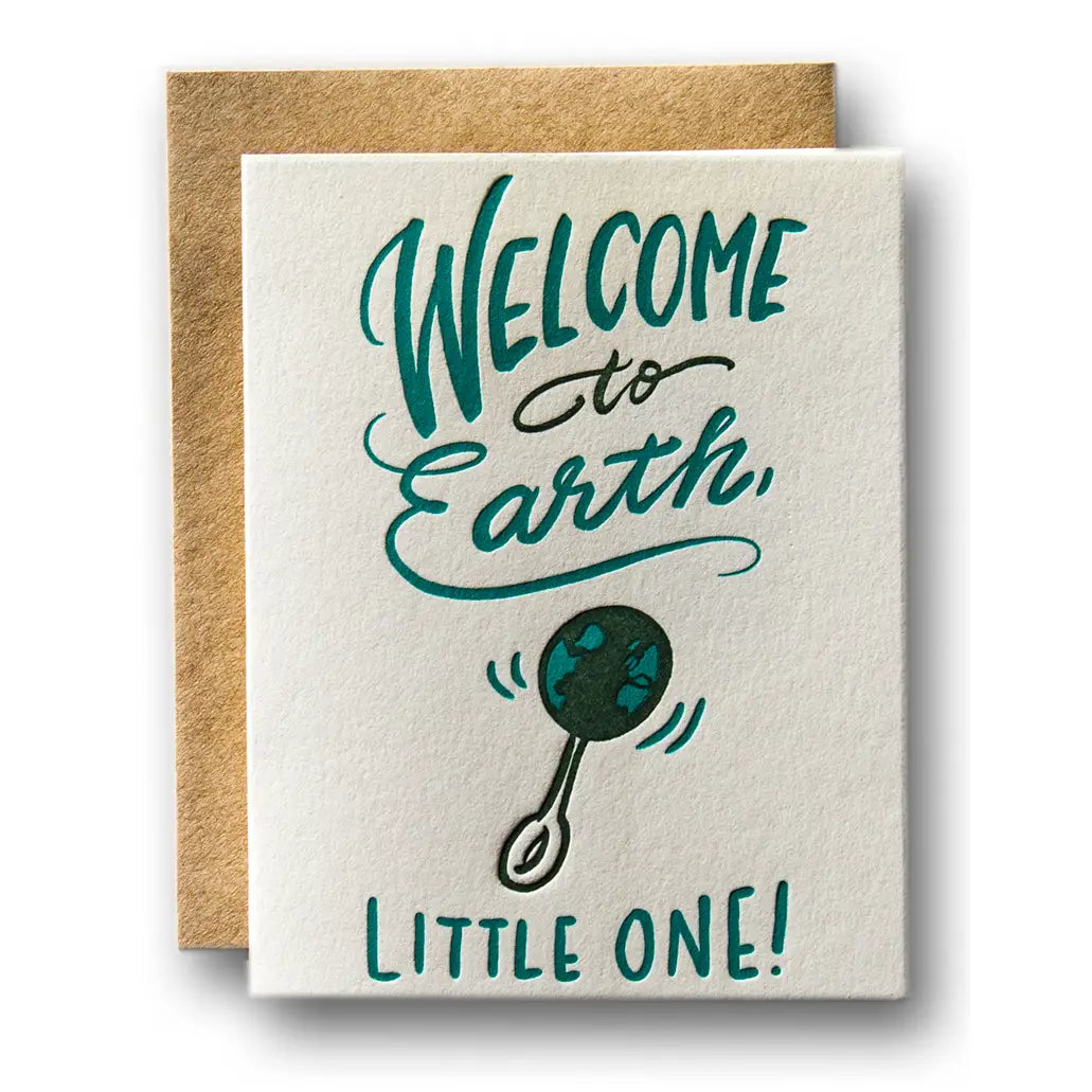 Welcome To Earth Card