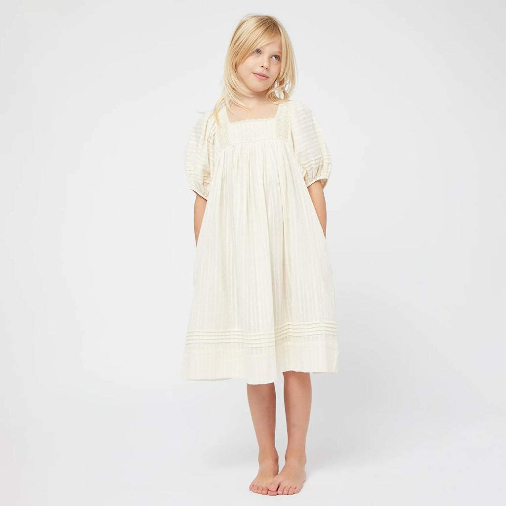 Faune Child Marigold Dress Buttermilk