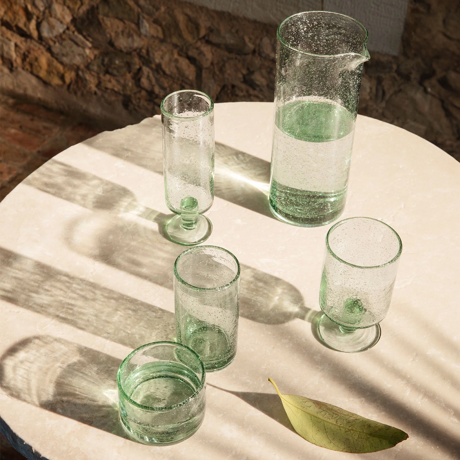 Ferm Living Oli Water Glass Low